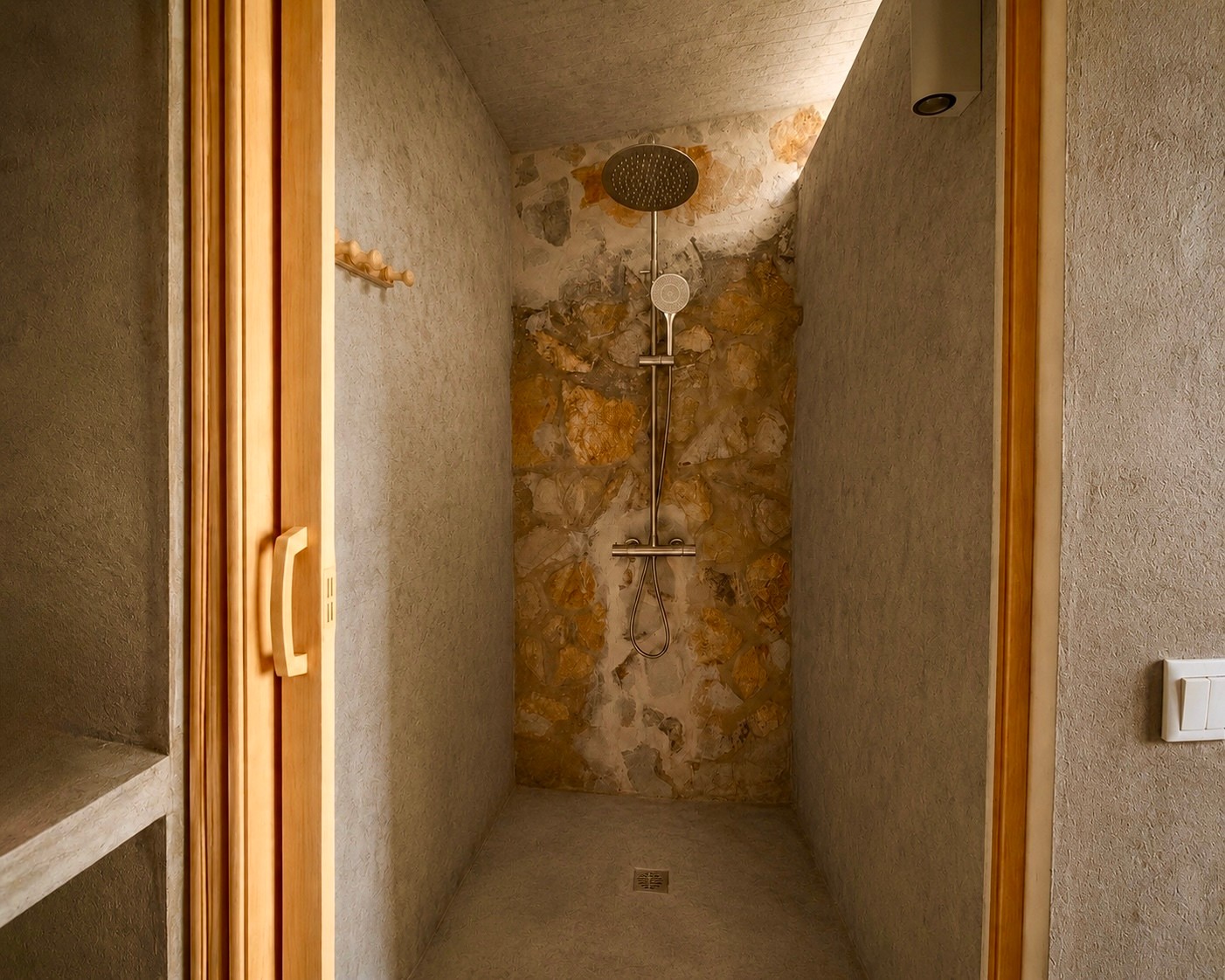 Outdoor bathroom